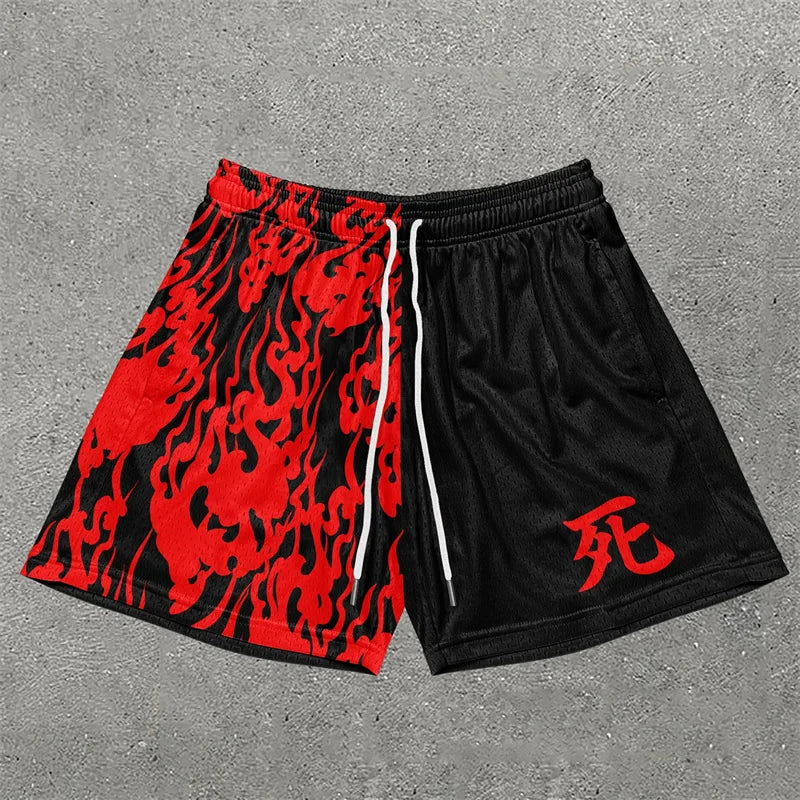 Chic Stylish Y2K Graphic Gym Shorts