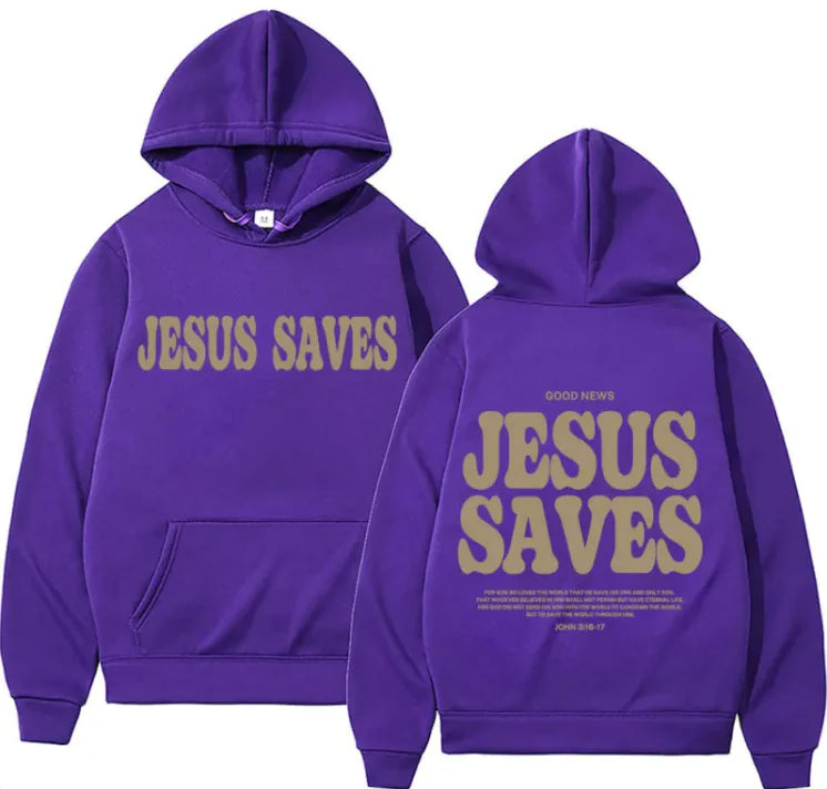 "Jesus Saves" Hoodie