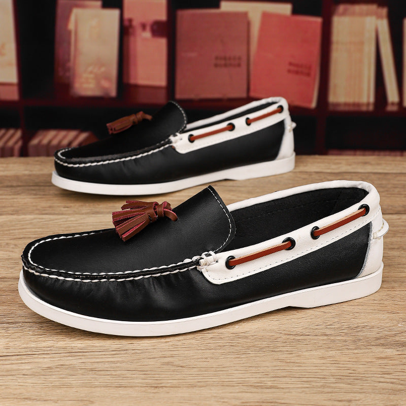 Sailing Casual Leather Shoes Men