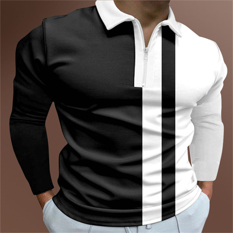 Polo Striped Lapel Shirt