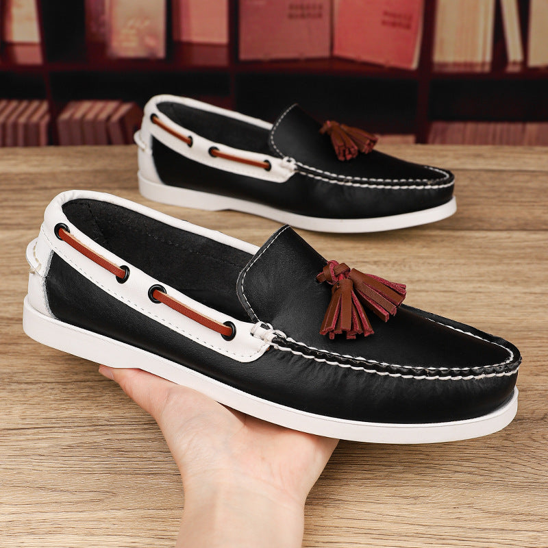 Sailing Casual Leather Shoes Men