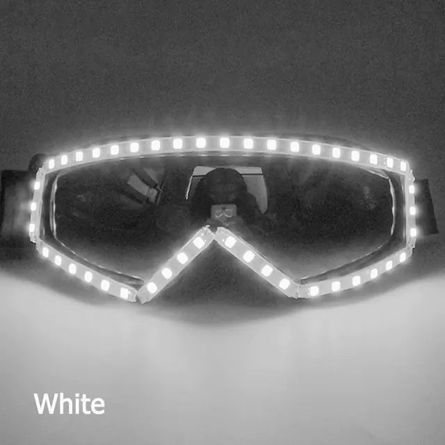 Colorful LED Luminous Glowing Neon Glasses