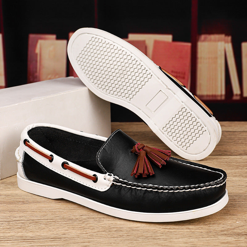 Sailing Casual Leather Shoes Men