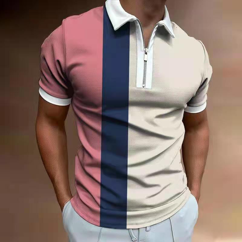 Polo Striped Lapel Shirt