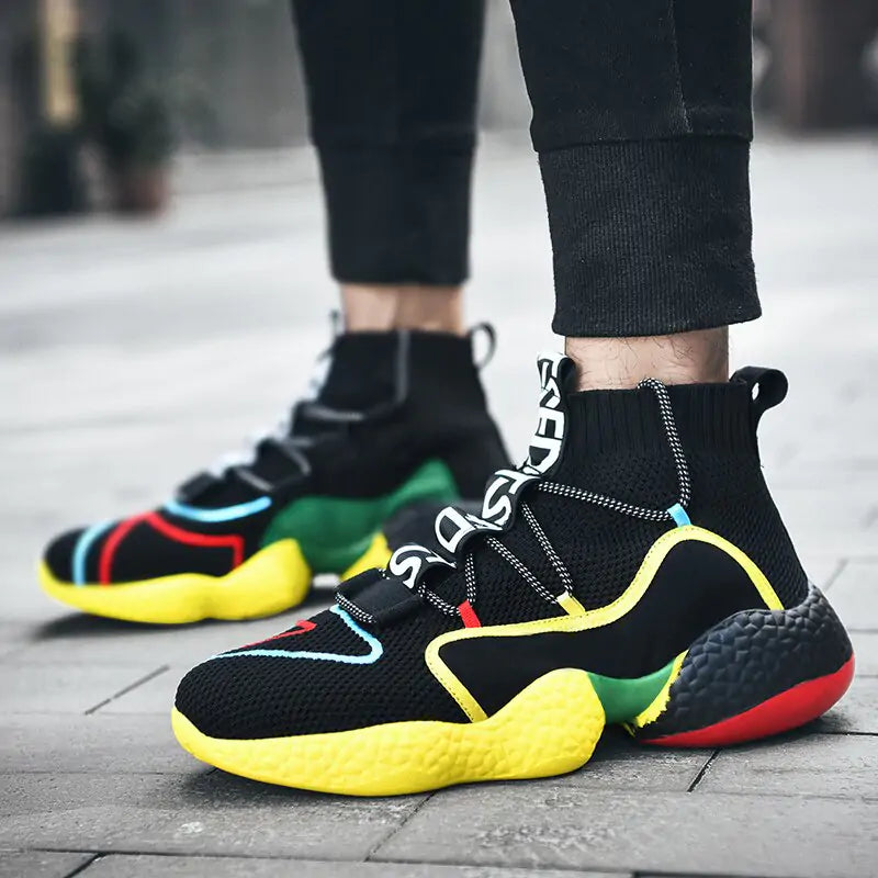 Colorful Basketball Sneakers