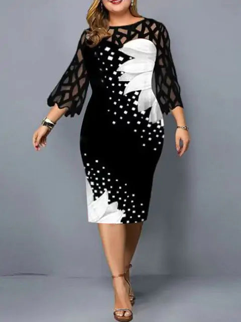 Classy Plus Size Dress