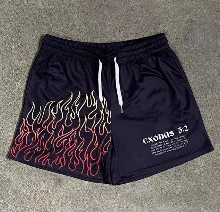 Chic Stylish Y2K Graphic Gym Shorts