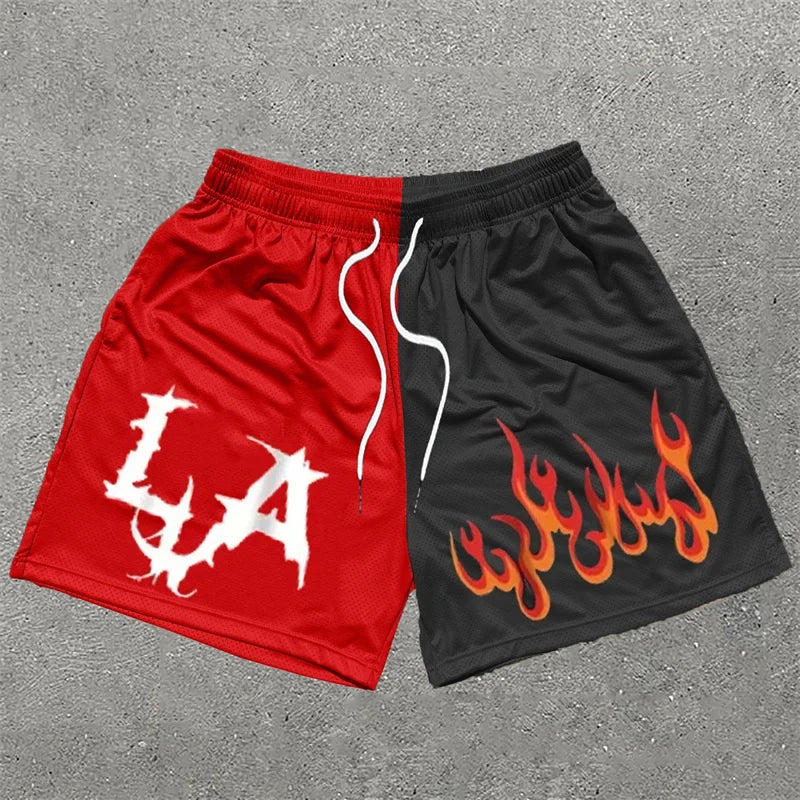 Chic Stylish Y2K Graphic Gym Shorts