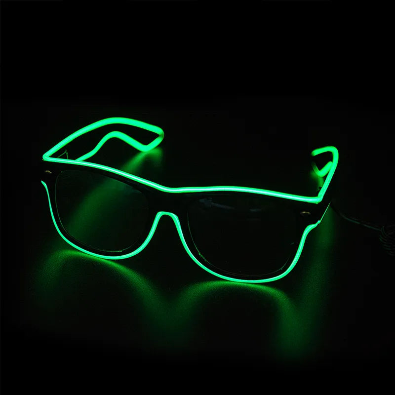 Neon LED party glasses