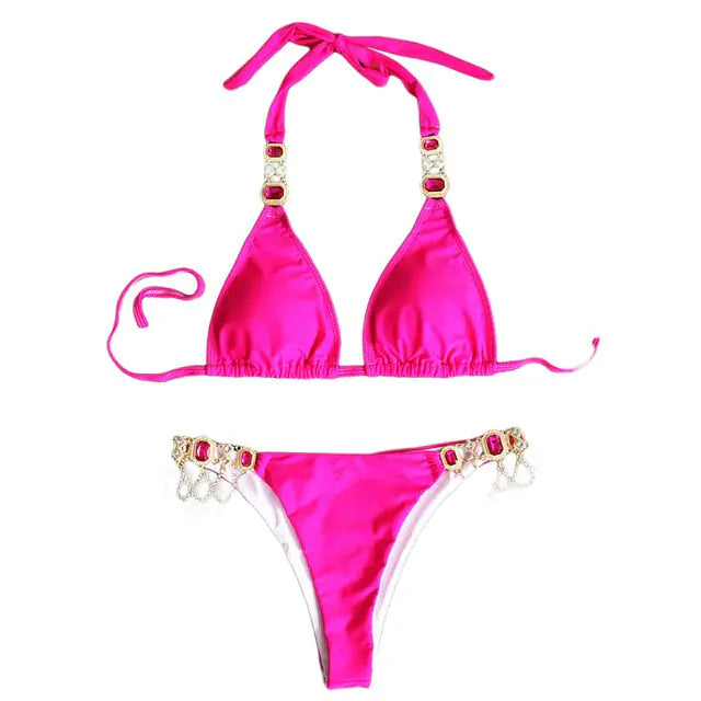 Women 2-Piece Swimsuit Bikini Set