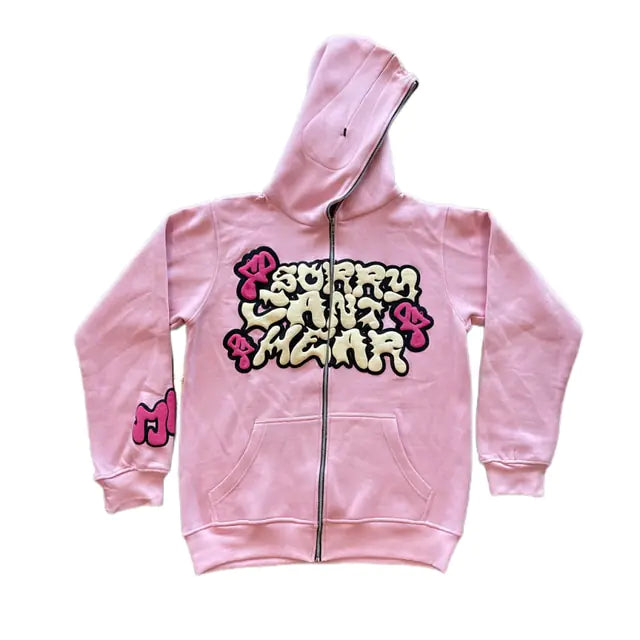 "Sorry Can't Hear" Hip Hop Hoodie