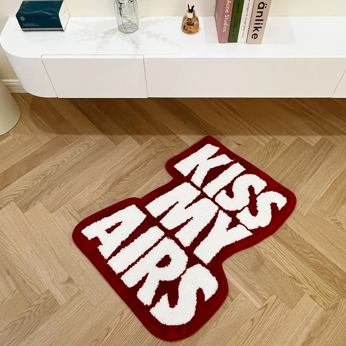 Kiss My Airs Handmade Rug Tufted Plush Carpet Rug Purely Handmade Soft