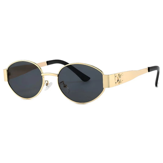 Luxury Metal Brand Sunglasses for Men and Women Unisex Designer