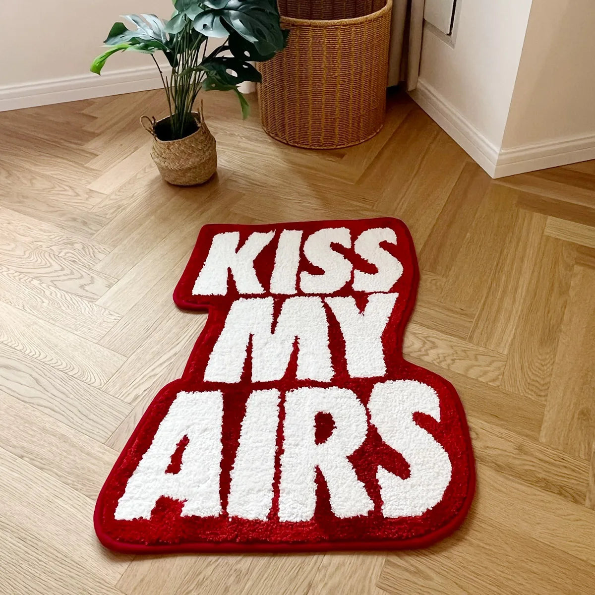 Kiss My Airs Handmade Rug Tufted Plush Carpet Rug Purely Handmade Soft