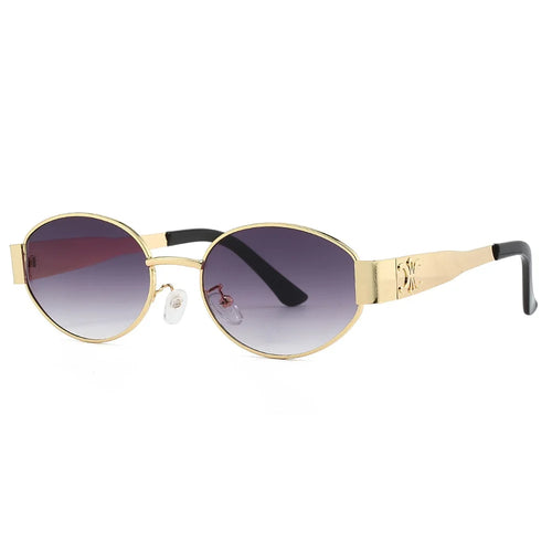 Luxury Metal Brand Sunglasses for Men and Women Unisex Designer