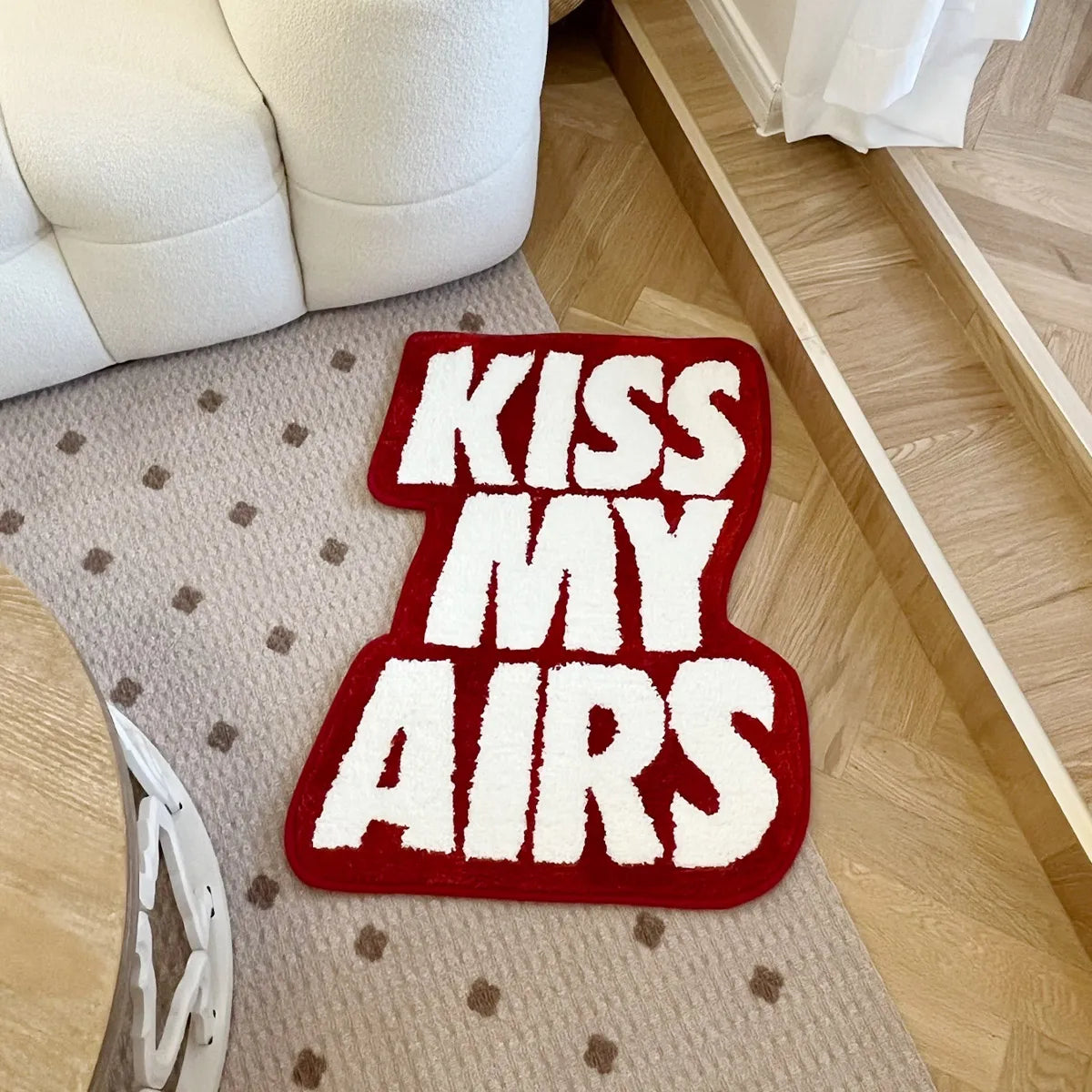 Kiss My Airs Handmade Rug Tufted Plush Carpet Rug Purely Handmade Soft