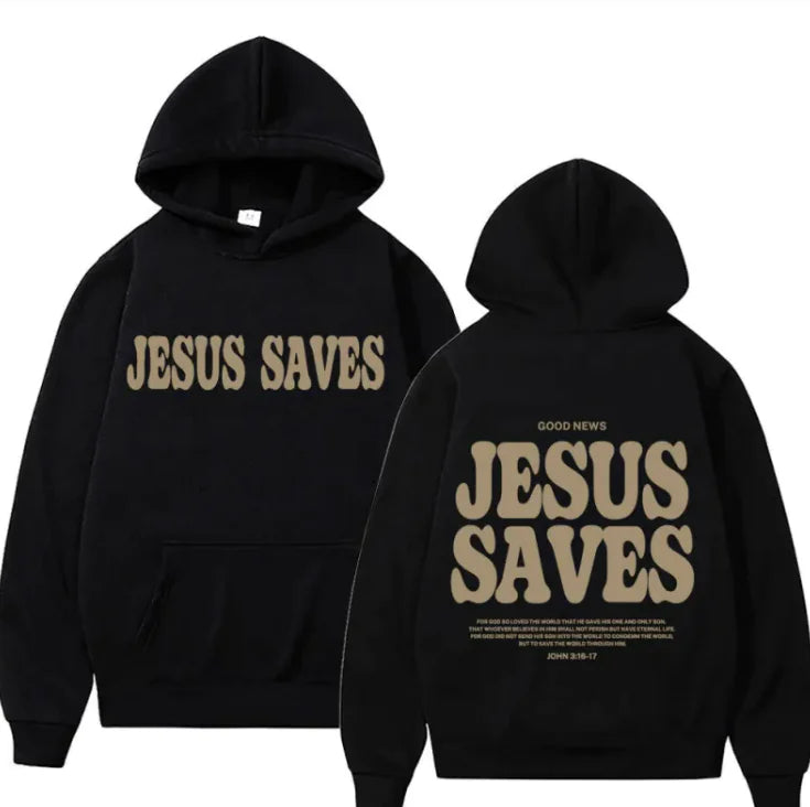 "Jesus Saves" Hoodie