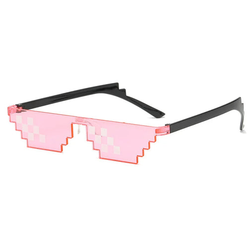 Mosaic Sunglasses Mens Womens Pixel Black Retro For Women's Glasses