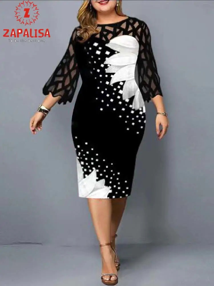 Classy Plus Size Dress