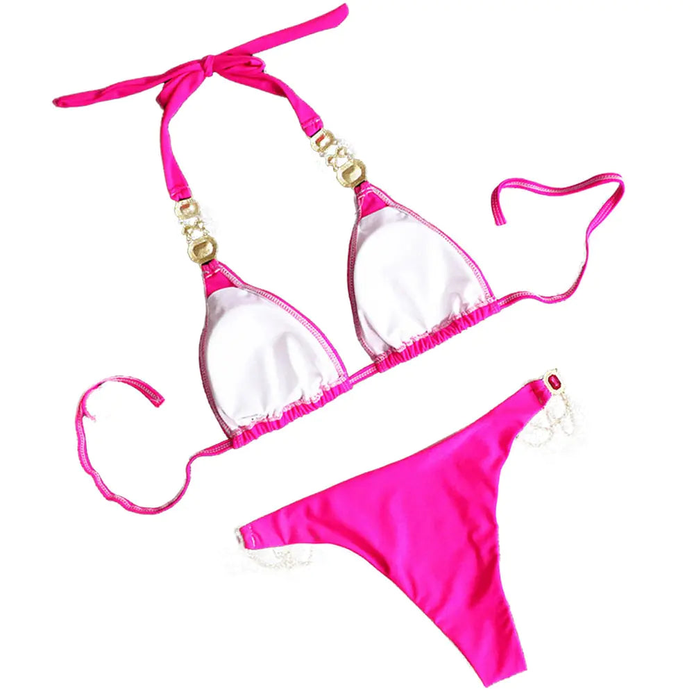 Women 2-Piece Swimsuit Bikini Set