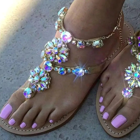 Women's Crystal Sandals