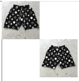 Geometric 3D Digital Printed Shorts