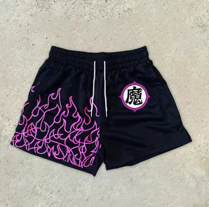 Chic Stylish Y2K Graphic Gym Shorts