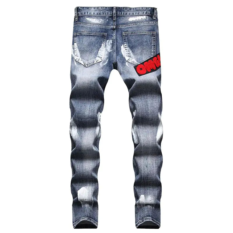 Trendy Sticker Denim