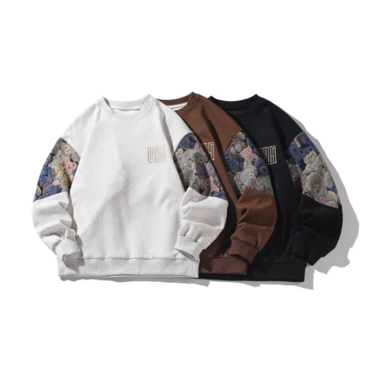 Men's Artistic Round Neck Sweater