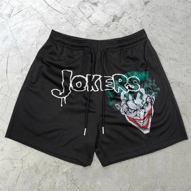 Chic Stylish Y2K Graphic Gym Shorts