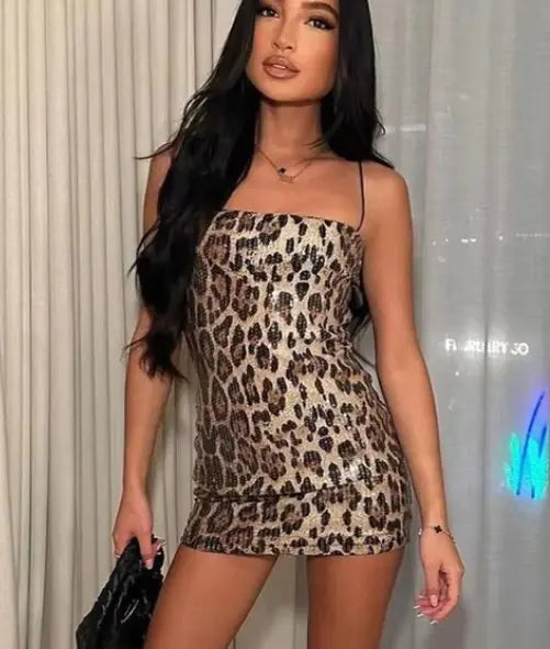 Leopard Print Dress