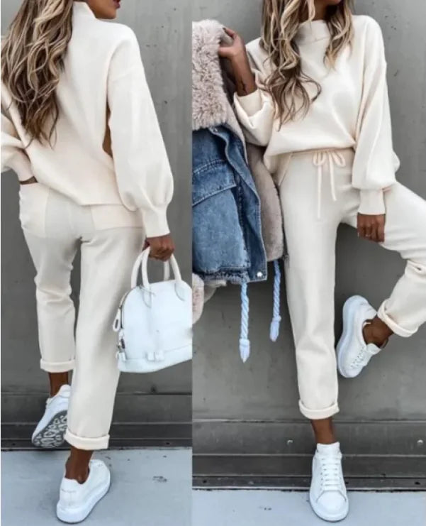 Casual Loose Sweater Set