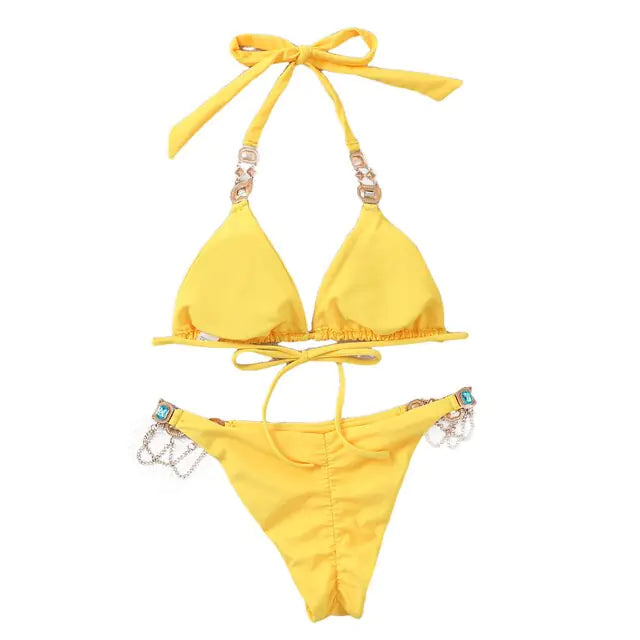 Women 2-Piece Swimsuit Bikini Set